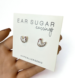Funny Chicken earrings hypoallergenic made in the USA by Ear Sugar (Copy)