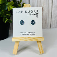 Nebula space glitter earrings by Ear Sugar hypoallergenic