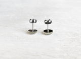Midas gold stud earrings by Ear Sugar made in the USA