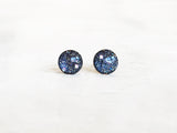 Nebula space glitter earrings by Ear Sugar hypoallergenic