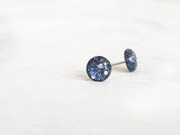Nebula space glitter earrings by Ear Sugar hypoallergenic