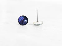 Galaxy shimmer space earrings by Ear Sugar hypoallergenic surgical steel
