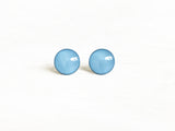 Skyline blue dot earrings by Ear Sugar