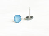 Skyline blue dot earrings by Ear Sugar